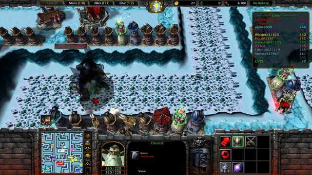 White TD FINAL ULTIMATE Tower Defense Warcraft 3 TFT | No Commentary #1 смотреть онлайн