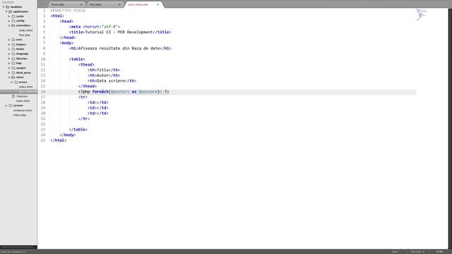 Fetch from MySQL Database with CodeIgniter in PHP [WORKFLOW] смотреть онлайн