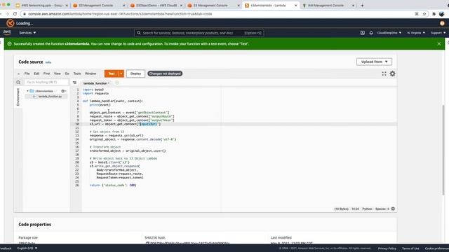 S3 Object Lambda Demo | Access points | S3 смотреть онлайн