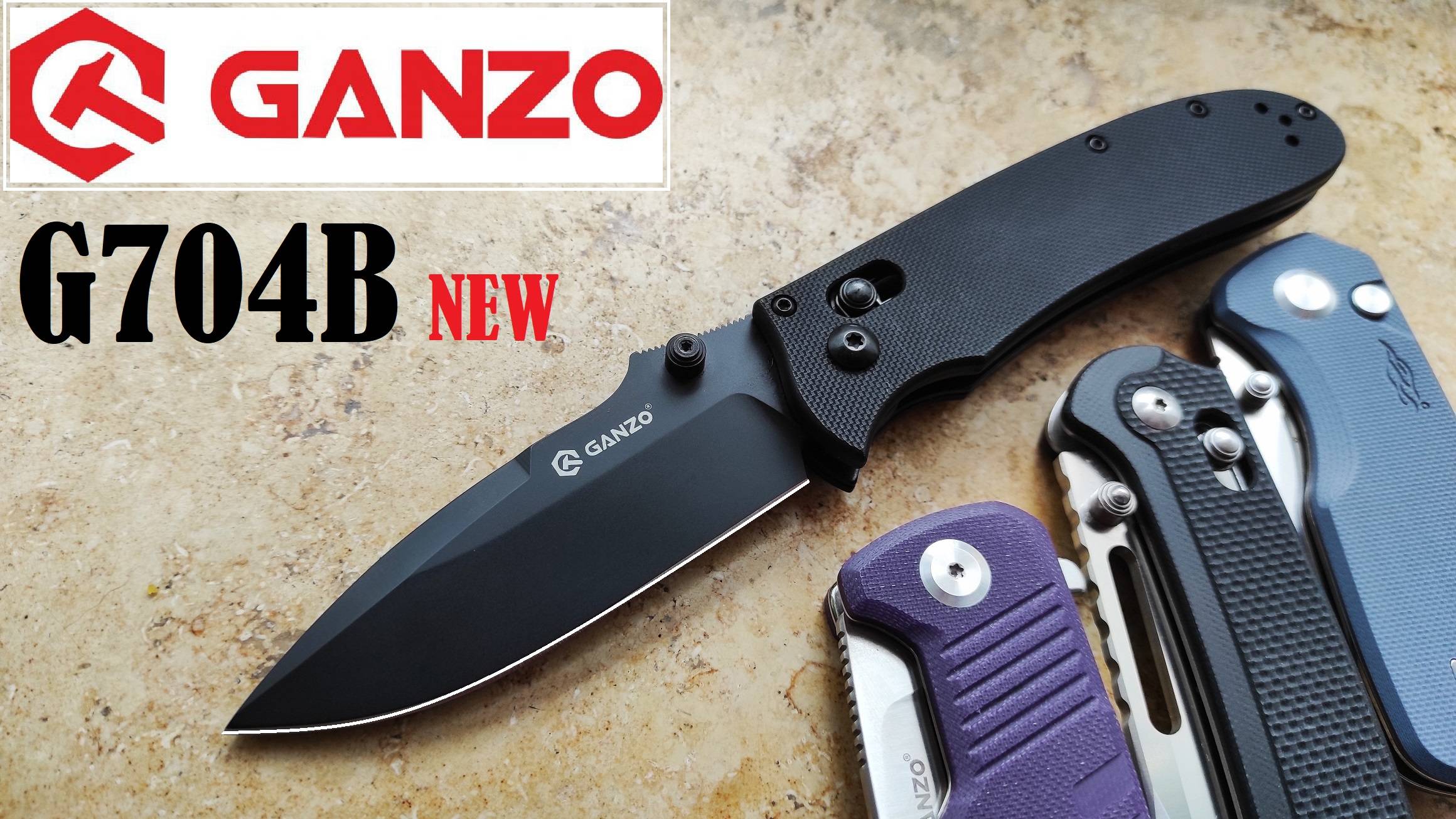 ✅ NEW OLD GANZO G704B - Ninja Variant