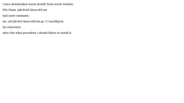 Ubuntu: Installing oracle java jdk 1.8.0_45 manually смотреть онлайн
