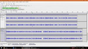 Открытие объектов, а так же сохранение проекта и конечного аудиофайла в Audacity