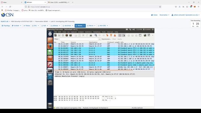 lab 1 arp spoofing смотреть онлайн