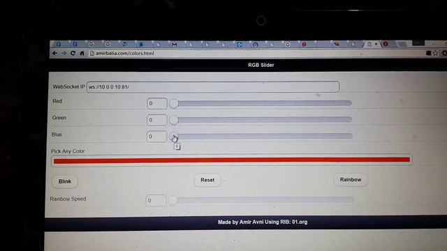 Esp8266 controls 7m RGB led strip using WebSocket (Also MDNS and OTA updates) смотреть онлайн