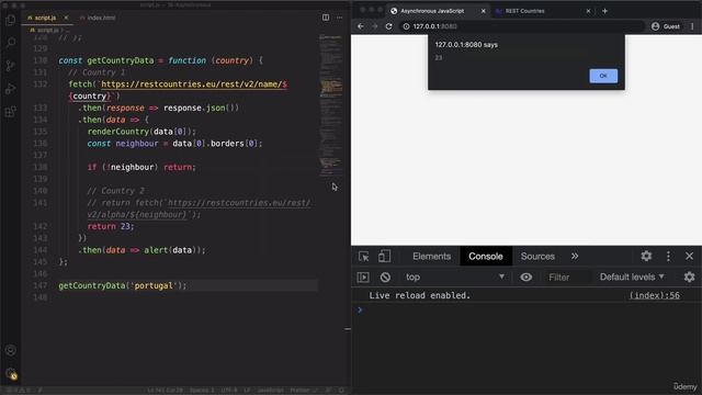 Chaining Promises | JavaScript ? | Lecture 237 смотреть онлайн
