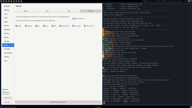 ArcoLinux : 2908 ATT - Support for Arch Linux GUI смотреть онлайн