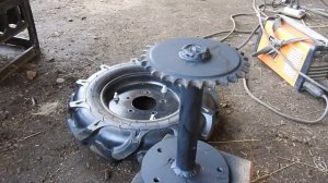 ходоуменьшитель самодельный цепной на ременной мотоблок