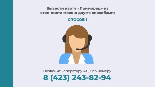 Если карта попала в стоп-лист