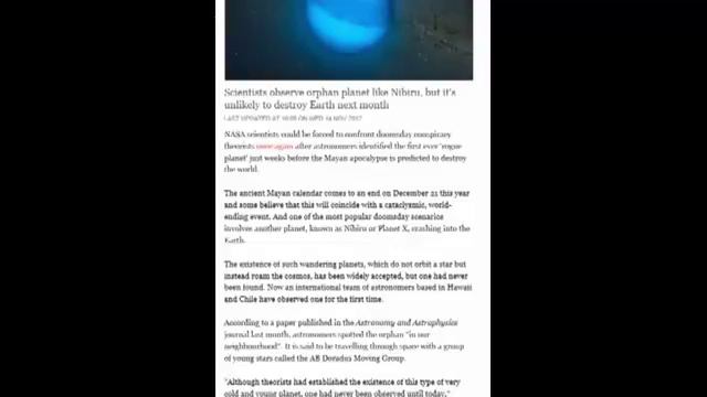 Nibiru on Live News Nasa Infrared Telescope shows Planet X смотреть онлайн