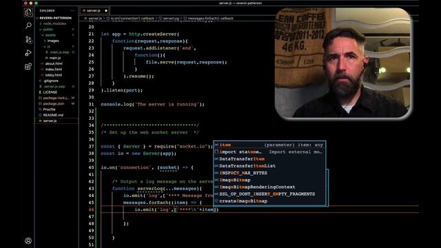 Code Othello as a Web App: Part 07: Set up socket.io смотреть онлайн