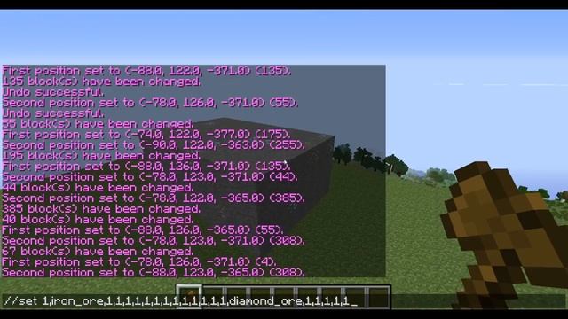 World Edit Tutorial- Episode 2: Replacing blocks and setting multiple blocks! смотреть онлайн