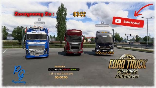 ?LIVE!!!® ?Euro Truck Simulator 2 - Oficjalny MP ?Jadę po raz pierwszy.?✅Przedłużony LIVE1zł=2min.✅ смотреть онлайн