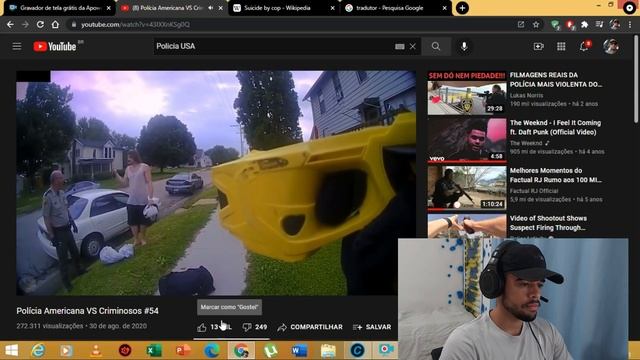 POLICIAS AMERICANOS *REACT* How US Police Officers Work. смотреть онлайн