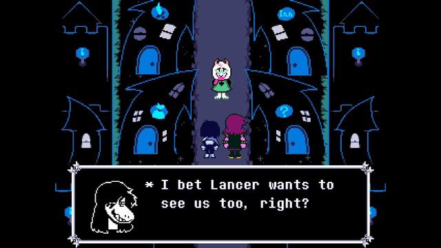 Deltarune|Вторая встреча Крис и Сьюзи с Ральзеем|2глава|1серия|игры смотреть онлайн