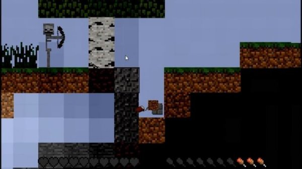 Paper Minecraft - 2D Minecraft game in browser