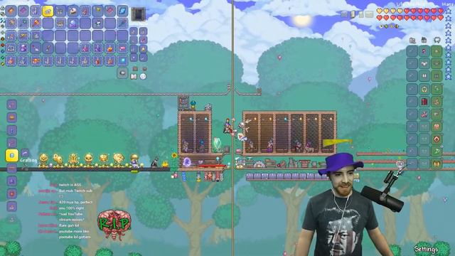 Moar Bosses - Terraria Hardcore MasterMode Book Only Challenge Drunk Seed - Ep 40 смотреть онлайн