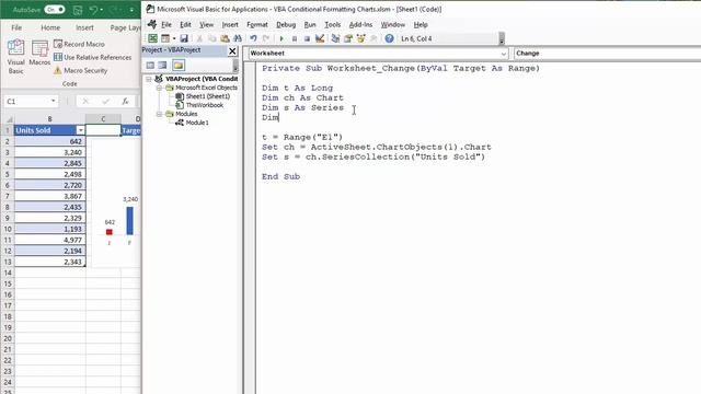 VBA to Conditionally Format Charts in Excel смотреть онлайн