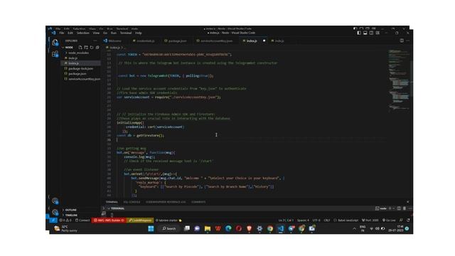 Creating a Telegram PostOffice tracking bot using API and DataBase. смотреть онлайн