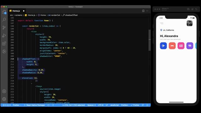 Travel App UI | React-Native UI | SpeedCode смотреть онлайн