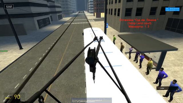 Garry's Mod Trolleybus FS #38 И снова возращение смотреть онлайн