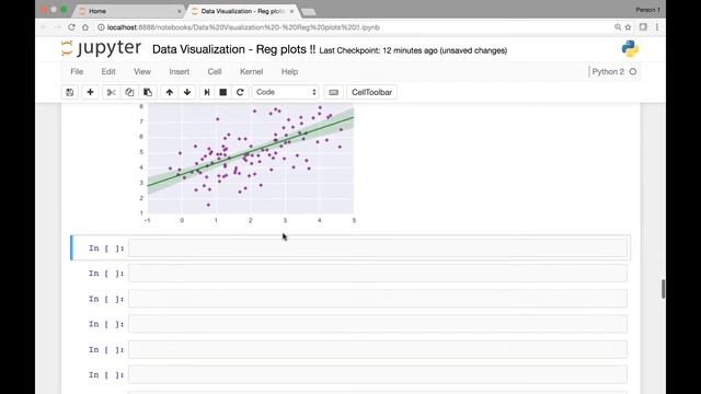 Seaborn Reg plots Part 2 смотреть онлайн