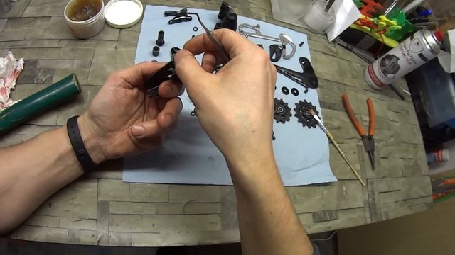 SRAM X01 Eagle сборка параллелограмма