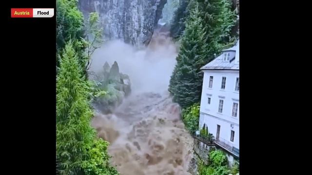 Austria Flash Floods today | Unwetter hochwasser tirol innsbruck österreich 2023 heute смотреть онлайн