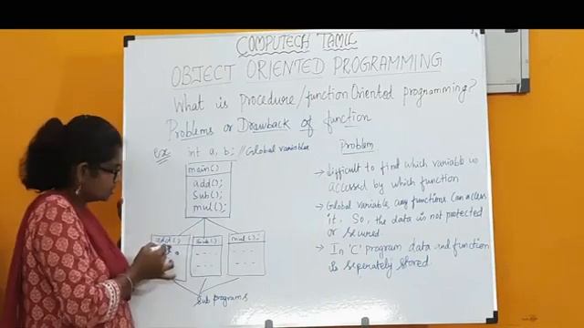 OBJECT ORIENTED PROGRAMMING | INTRODUCTION IN TAMIL | LEC-2 | APRIL 2020 | BY J PARVATHY смотреть онлайн
