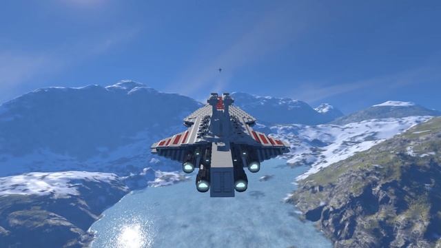 VENATOR vs DROID FRIGATE (Clone Wars EPIC BATTLE) - Space Engineers Battle смотреть онлайн