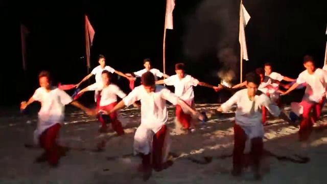 Танец на острове Самал (Филиппины) - Fireshow смотреть онлайн