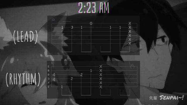 TAB || 2:23 AM / しゃろう Sharou | Fingerstyle Tabs