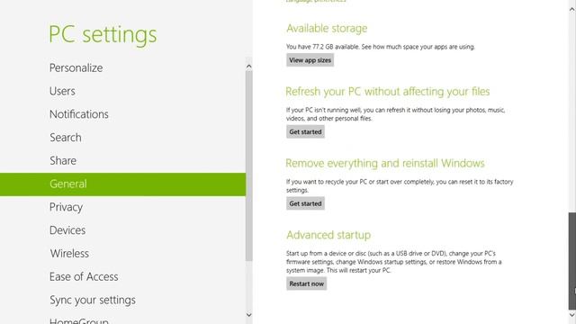 Windows 8 - Accessing the UEFI BIOS Setup смотреть онлайн