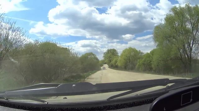 Дорога в деревню "Большое Хорошово". Тульская область. Май 2016 смотреть онлайн