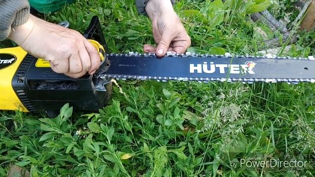 Пила hüter 2400 w электро. Знакомство с ней. Обзор. смотреть онлайн
