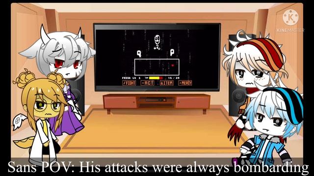 Undertale Reacts To Gasters Fight |Part 1/2|