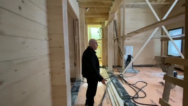 Отделка дома из клеёного бруса. смотреть онлайн