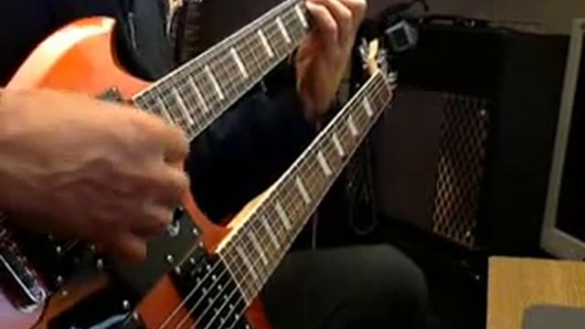 hotel california (guitar cover with doubleneck guitar) смотреть онлайн