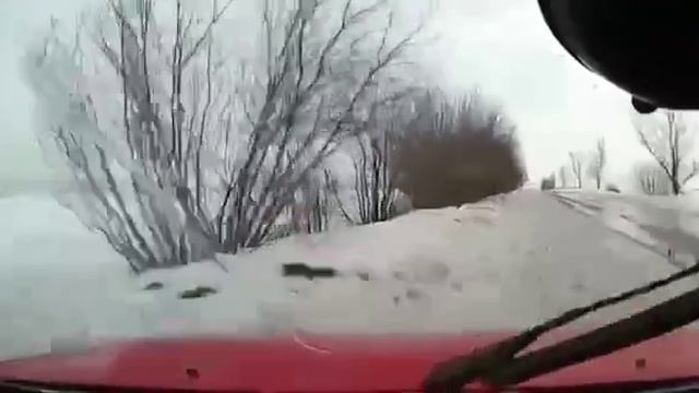 снег, обгон. .mp4 смотреть онлайн