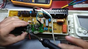 Невезучая плата стиральной машины Samsung.