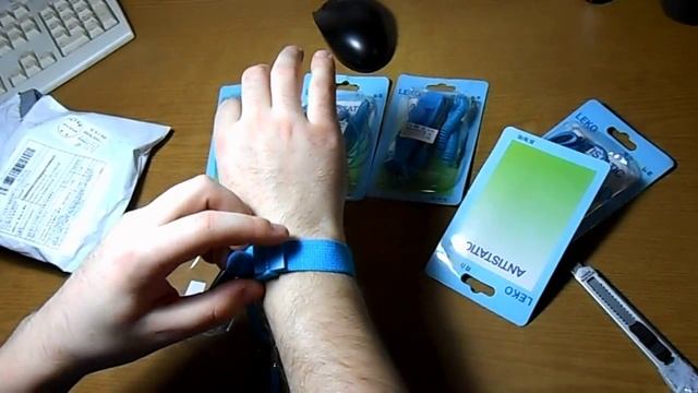 Посылка из Китая. Антистатические браслеты с сайта Aliexpress смотреть онлайн