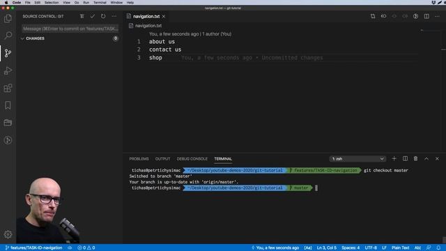 Git branches tutorial. How to use Git branches. смотреть онлайн