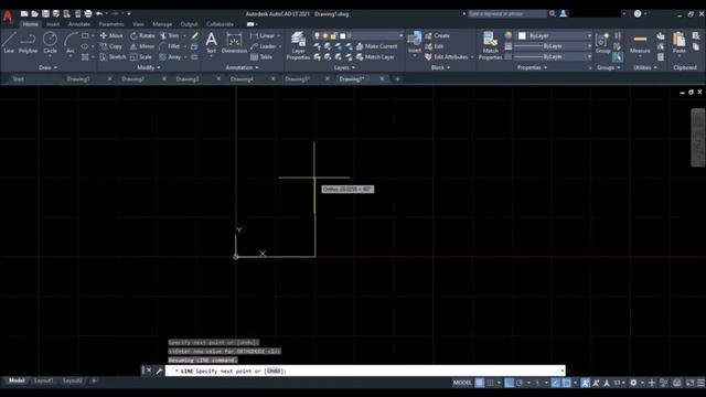 10. Line command in AutoCAD || AutoCAD 2023 full series (Hindi) || AutoCAD हिंदी Tutorial(2023) смотреть онлайн