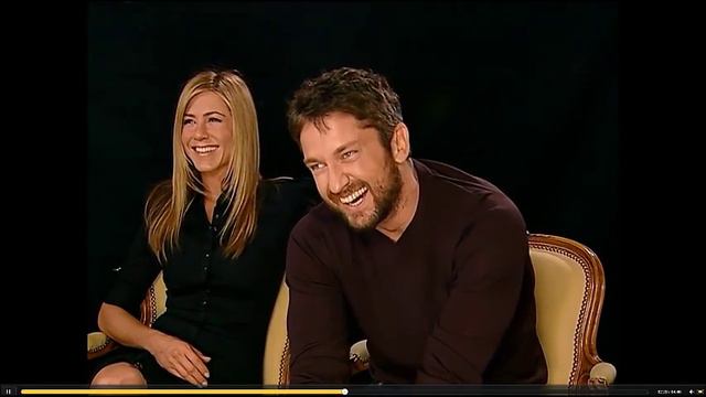 Gerard Butler & Jennifer Aniston Interview Bounty Hunter