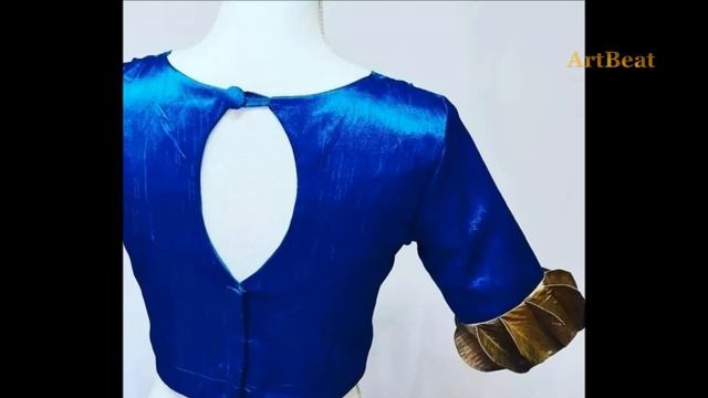 Designer Silk Saree Blouse Designs | 25 Amazing Blouse Work Designs For Pattu Sarees смотреть онлайн