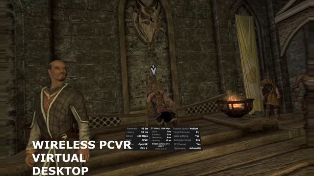 Skyrim - Pico 4 - Wireless PCVR & Wired - Virtual Desktop