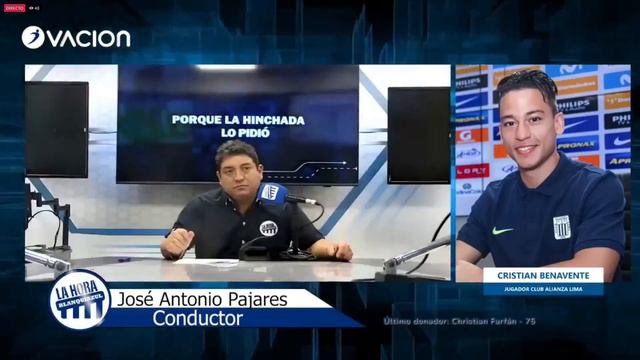 Hoy Cristian Benavente смотреть онлайн