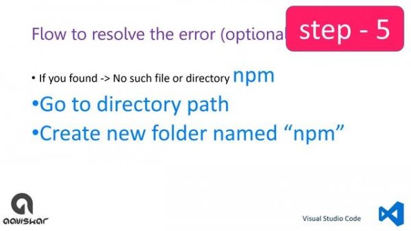 Fixed Error: npx create-react-app not working in visual studio code npx is not recognized in vscode