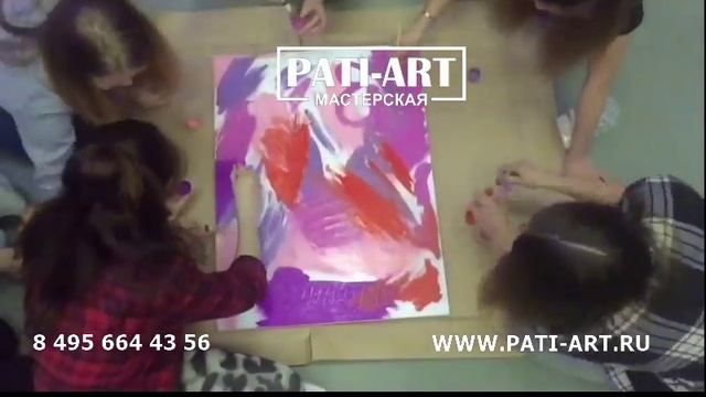 Портрет ПАТИ-АРТ в палитре "Мулен руж" смотреть онлайн