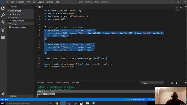 اضافة Swagger على تطبيق Api صنع ب Node.js - الدرس 9 - смотреть онлайн