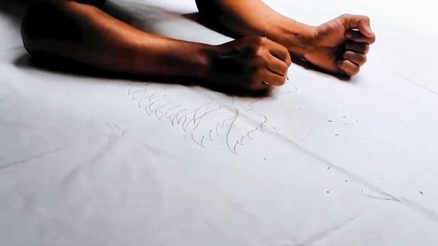 How Tirtanajma Batik Makes Dragon Sketch For Solo Batik Festival